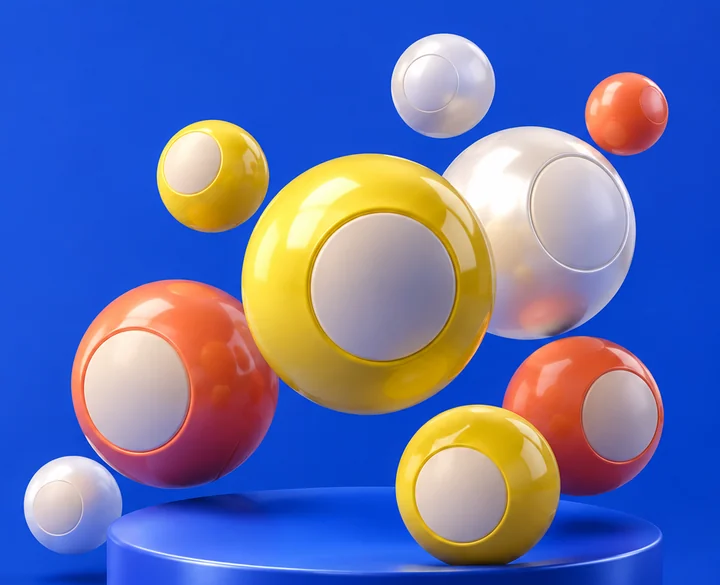 Lottobollar i blått, gult och korall – guide till Lotto onsdag resultat